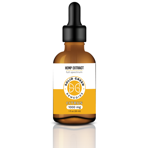 Full Spectrum 1000 Citrus Flavor Tincture (Citrus, 1000 MG - 30 ML) 