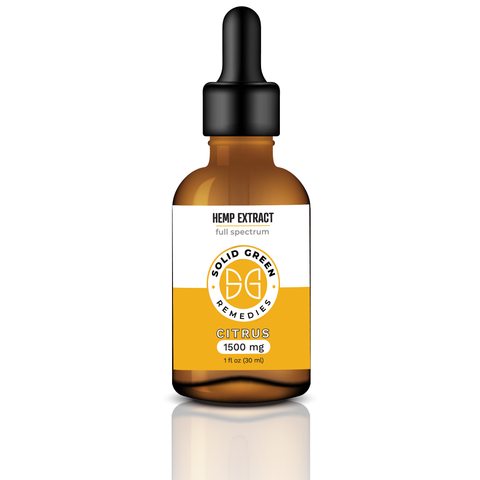 Full Spectrum 1500 Citrus Flavor Tincture (Citrus, 1500 MG - 30 ML)