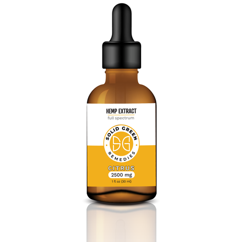 Full Spectrum 2500 Citrus Flavor Tincture (Citrus, 2500 MG - 30 ML) 