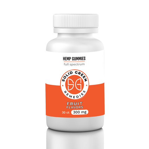 Full Spectrum 300 Gummies (Fruit Flavors, 30 Count, 300 MG, 10 MG ea.)