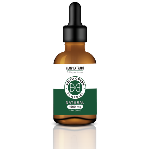 Full Spectrum 1500 Natural Tincture (Natural, 1500 MG - 30 ML, 50MG/serving)